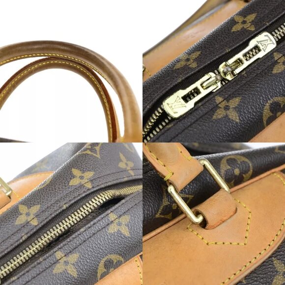 AUTHENTICITY GUARANTEED LOUIS VUITTON LV Logo Deauville Hand Bag Monogram - Picture 13 of 15